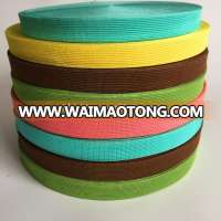 Factory directly woven elastic webbing band,knitted elastic band with high elasticity good quality product