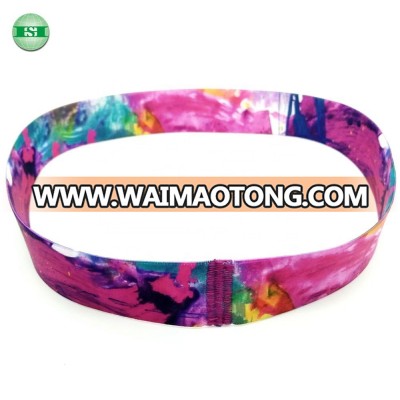 sublimation 4C printing Customized elastic sewed into bands