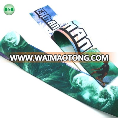 custom printed elastic band sublimation for swimwear